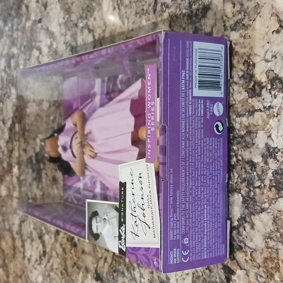 Katherine Johnson Barbie Inspiring Woman Series NIB - Picture 7 of 12